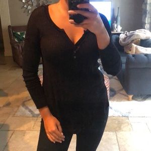 Black Luq light sweater (like the FP sweater)